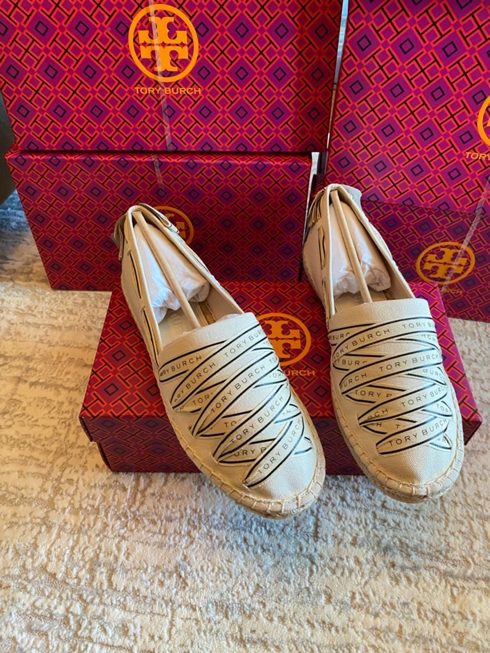 Tory Burch Tory Ribbon Espadrille